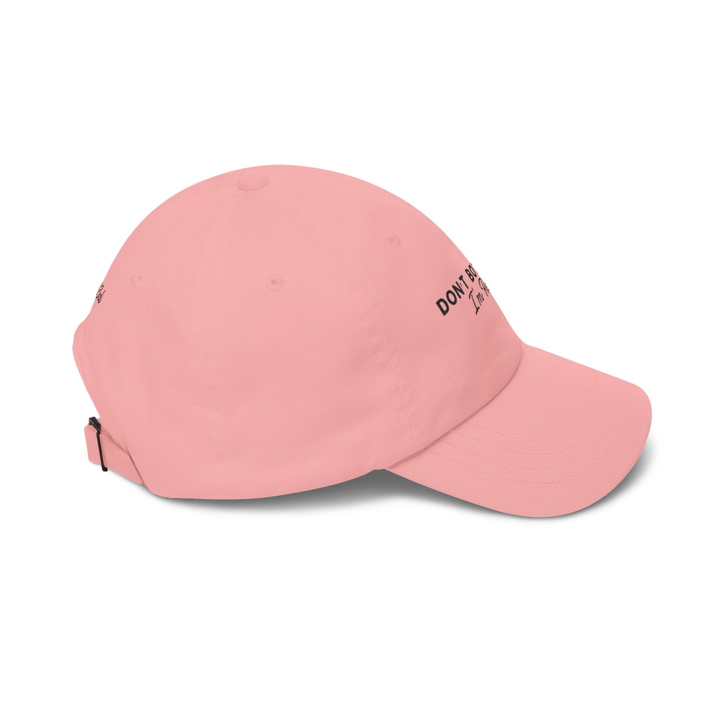 "Don't Bother Me I'm Reading" Embroidered Hat