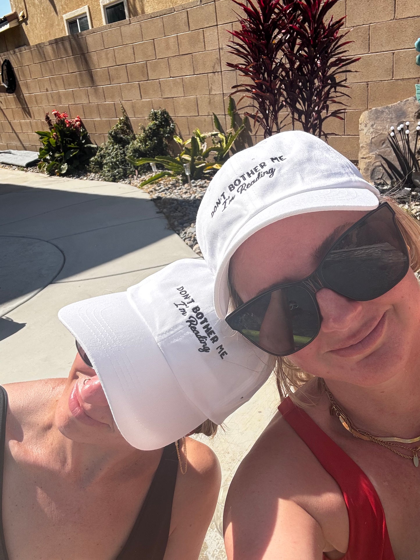 "Don't Bother Me I'm Reading" Embroidered Hat